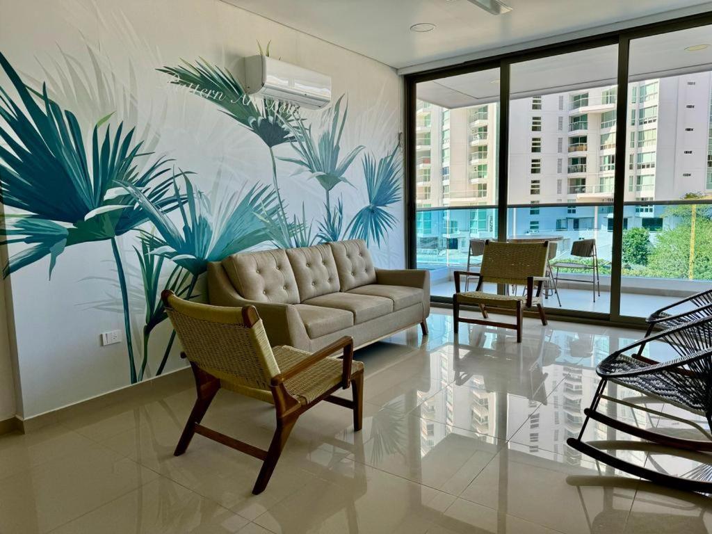 Samaria Club De Playa By Santa Marta Playa Resort, Preciosos Apartamentos En El Sector Exclusivo De Pozos Colorados Ngoại thất bức ảnh