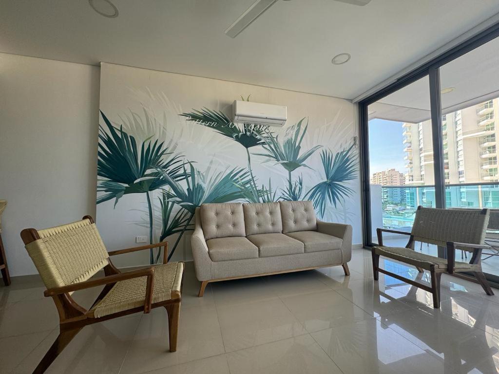 Samaria Club De Playa By Santa Marta Playa Resort, Preciosos Apartamentos En El Sector Exclusivo De Pozos Colorados Phòng bức ảnh