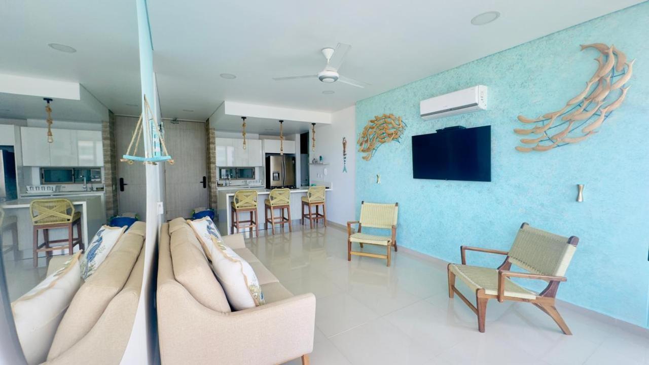 Samaria Club De Playa By Santa Marta Playa Resort, Preciosos Apartamentos En El Sector Exclusivo De Pozos Colorados Phòng bức ảnh