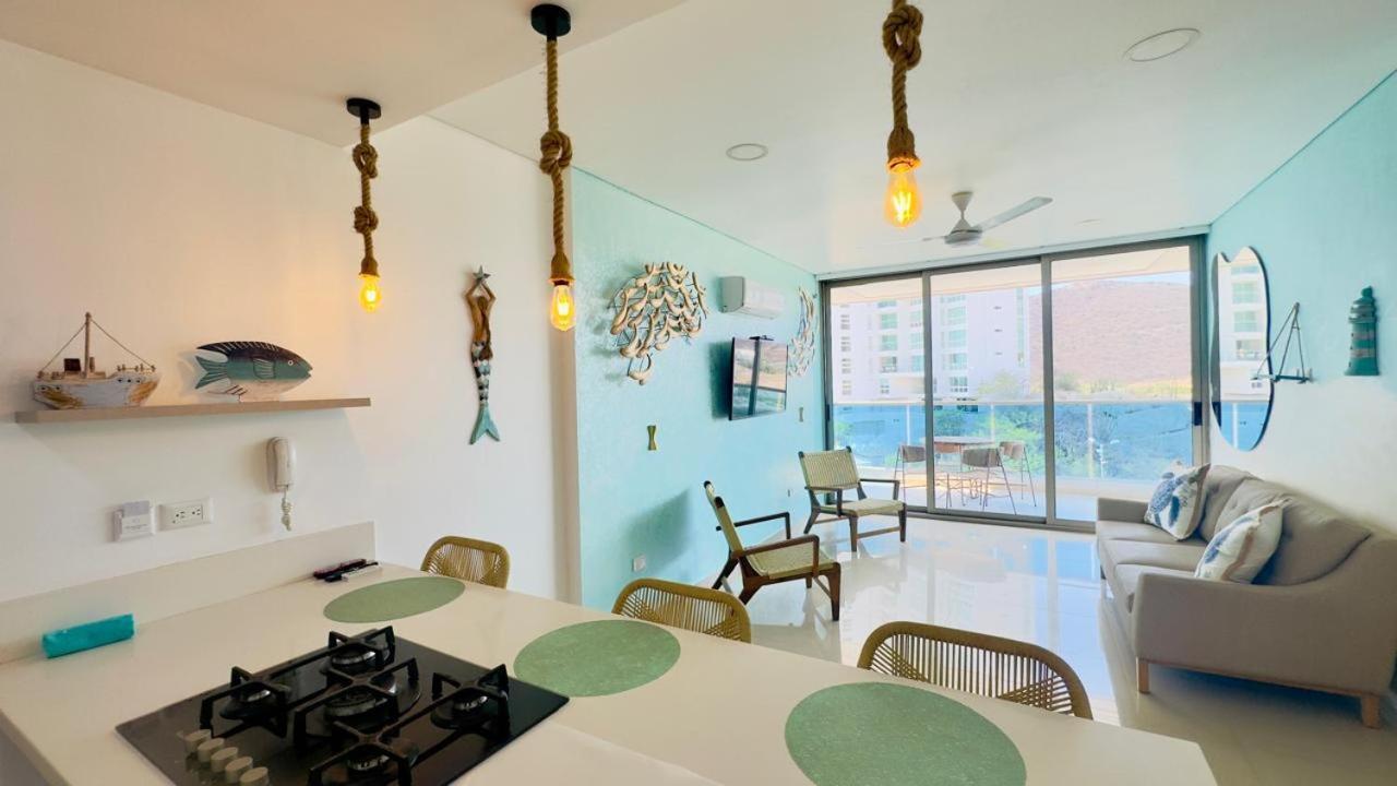 Samaria Club De Playa By Santa Marta Playa Resort, Preciosos Apartamentos En El Sector Exclusivo De Pozos Colorados Phòng bức ảnh